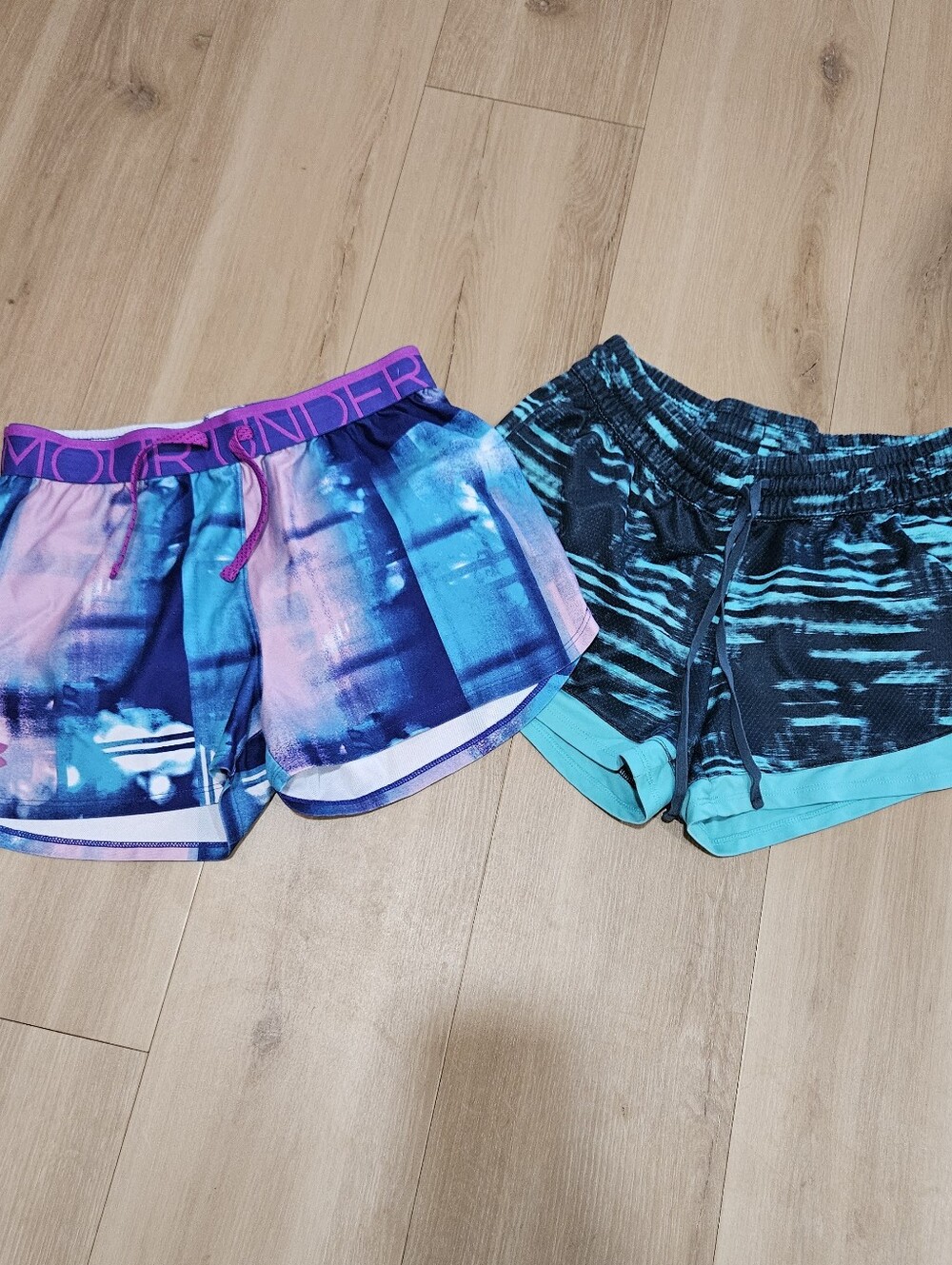 Lot Of 2 Girls Athletic Shorts Large